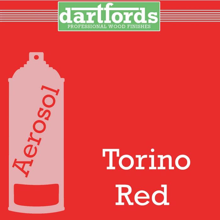 dartfords Nitrocellulose Paint Torino Red - 400ml aerosol