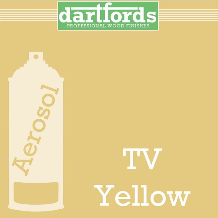 dartfords Nitrocellulose Paint Tv Yellow - 400ml aerosol