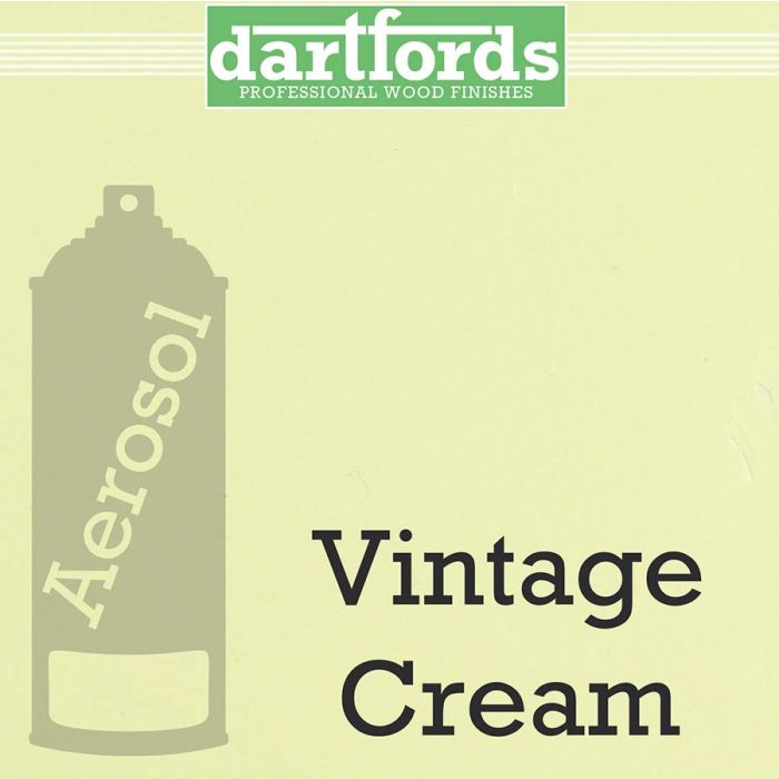 dartfords Nitrocellulose Paint Vintage Cream - 400ml aerosol