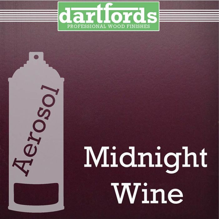 dartfords Metallic Nitrocellulose Paint Midnight Wine - 400ml aerosol