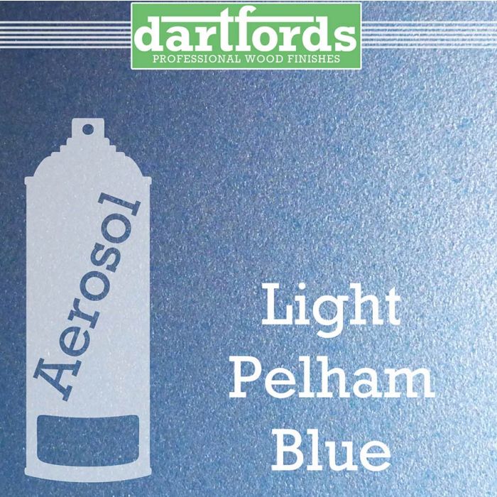 dartfords Metallic Nitrocellulose Paint Pelham Light Blue - 400ml aerosol