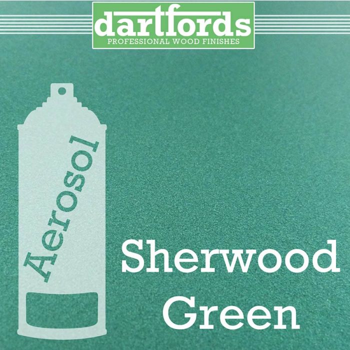 dartfords Metallic Nitrocellulose Paint Sherwood Green - 400ml aerosol