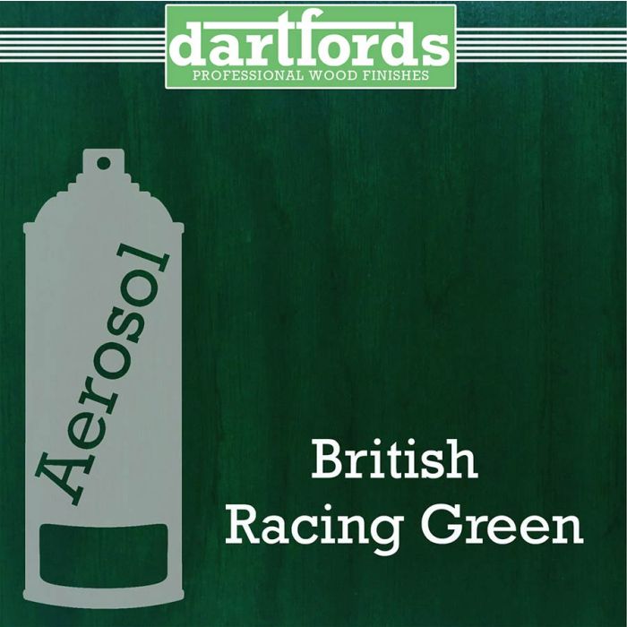 dartfords Nitrocellulose Lacquer British Racing Green - 400ml aerosol