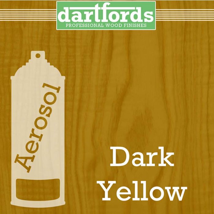 dartfords Nitrocellulose Lacquer Dark Yellow - 400ml aerosol