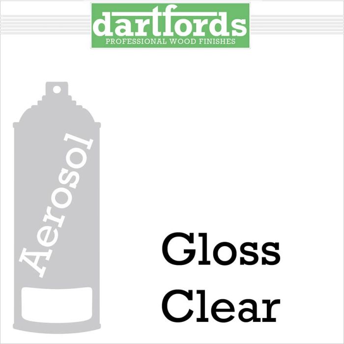 dartfords Nitrocellulose Lacquer Gloss Clear - 400ml aerosol