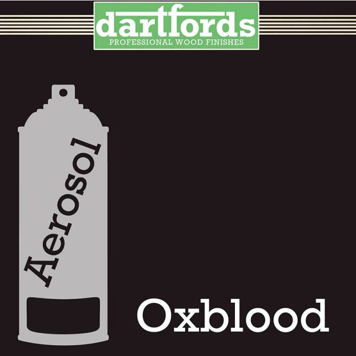 dartfords Pigmented Nitrocellulose Lacquer Oxblood - 400ml aerosol