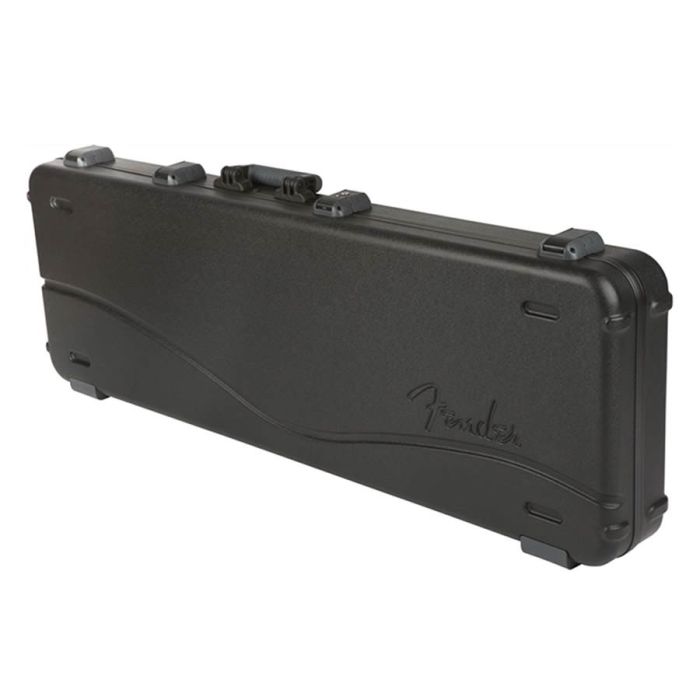 Fender deluxe guitar case for bass, molded, black