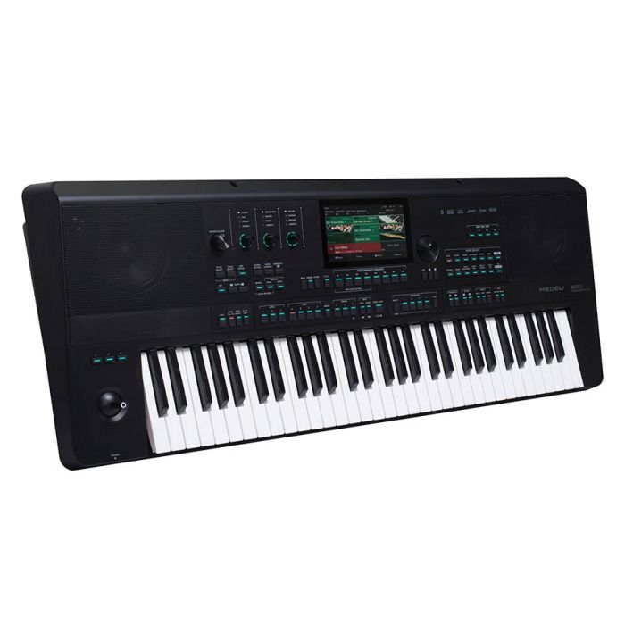 Medeli Arranger Pro Series begeleidings keyboard, 61 aanslaggevoelige toetsen, 2 x 15 watt  2 x 25 watt