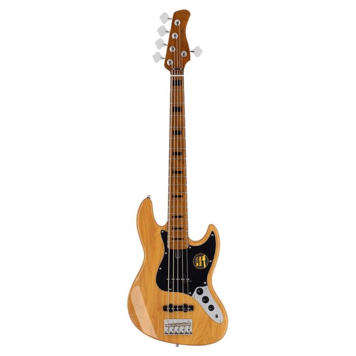 Sire Basses V5 Series Marcus Miller basgitaar, elzen, 5-snarig, natural