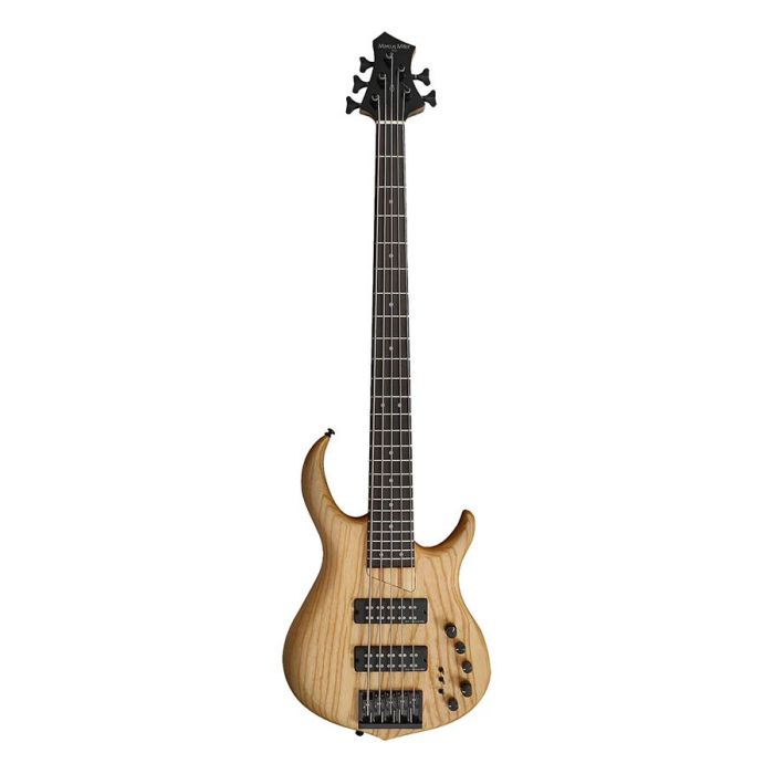 Sire Basses M5 Series Marcus Miller basgitaar, 5-snarig, swamp ash, naturel