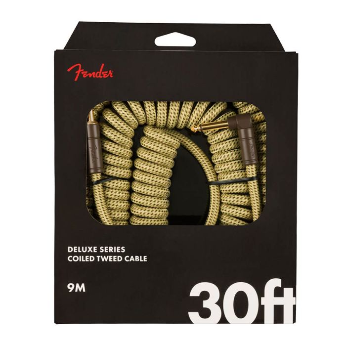 Fender Deluxe Coil Cable 30", tweed