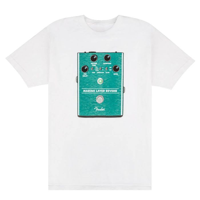 Fender Clothing T-Shirts Marine Layer Reverb t-shirt, white, S