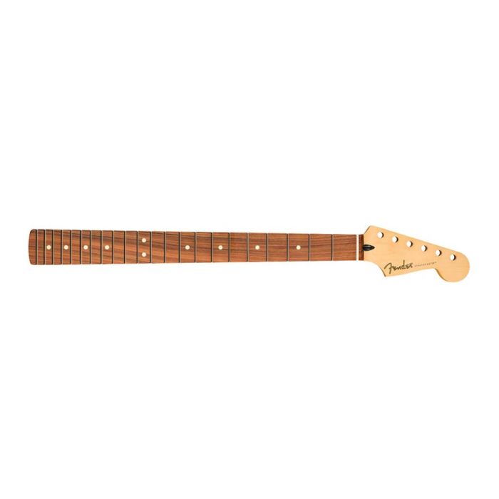 Fender Genuine Replacement Part sub-sonic baritone Stratocaster neck, 22 medium jumbo frets, 9.5 radius, pau ferro fingerboard