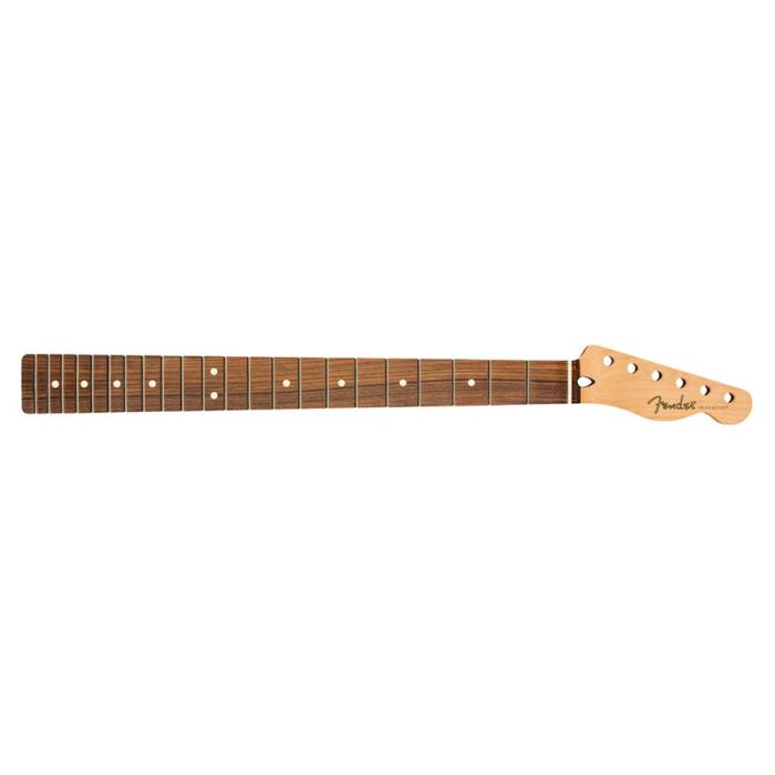 Fender Genuine Replacement Part sub-sonic baritone Telecaster neck, 22 medium jumbo frets, 9.5 radius, pau ferro fingerboard