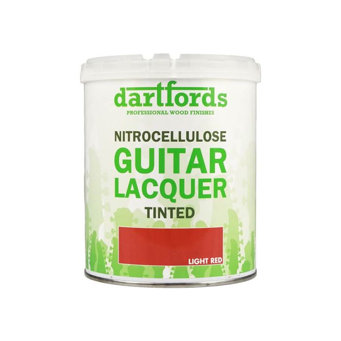 dartfords Nitrocellulose Lacquer Light Red - 1000ml can