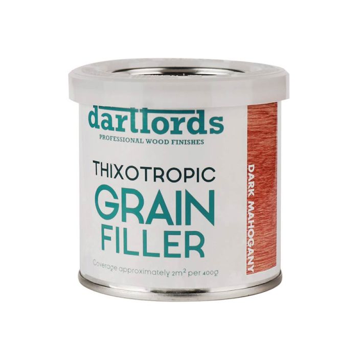 dartfords Fillers Thixotropic Grain Filler Dark Mahogany - 400gr can