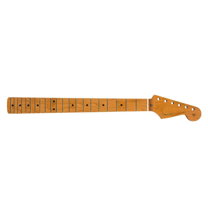 Fender Genuine Replacement Part Vintera roasted maple 50's Stratocaster neck, 21 medium jumbo frets, 9.5" radius