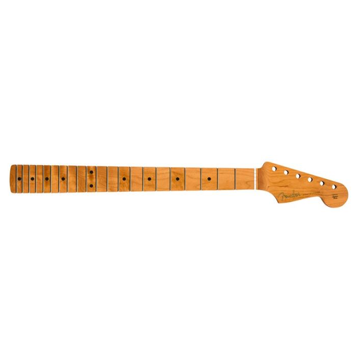 Fender Genuine Replacement Part Vintera roasted maple 60's Stratocaster neck, 21 medium jumbo frets, 9.5" radius