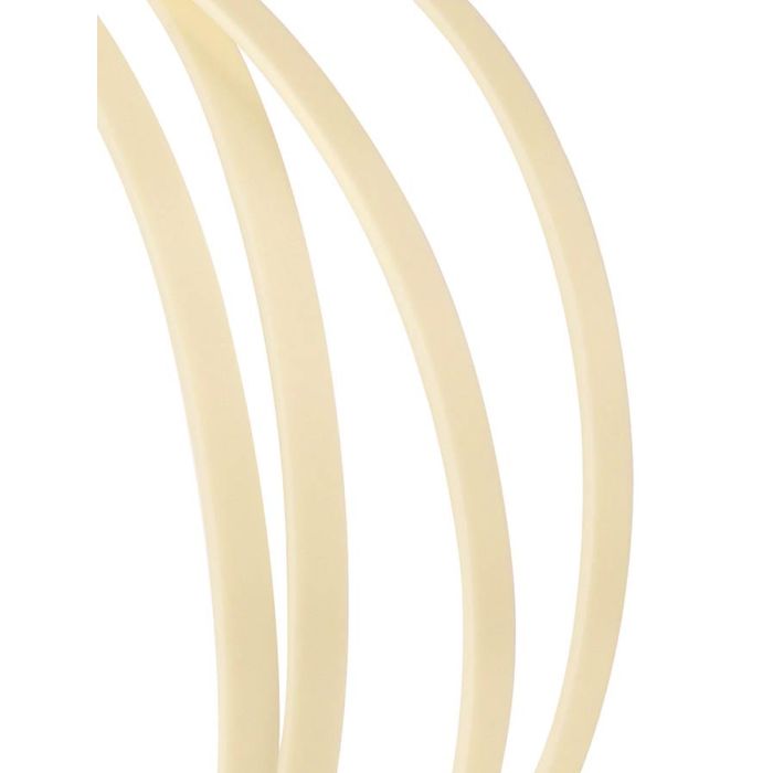 Incudo ABS guitar binding Ivory plain - 1600x6x1.5mm (63x0.24x0.06")