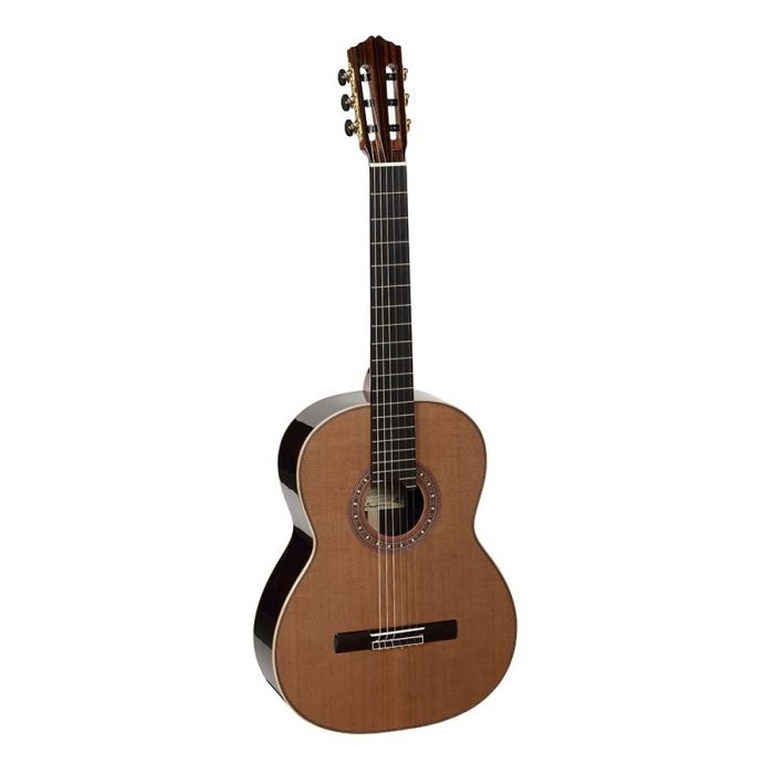 Salvador Cortez All Solid Performer Series classic guitar, cedar top, rosewood b&s, fan bracing, deluxe gigbag