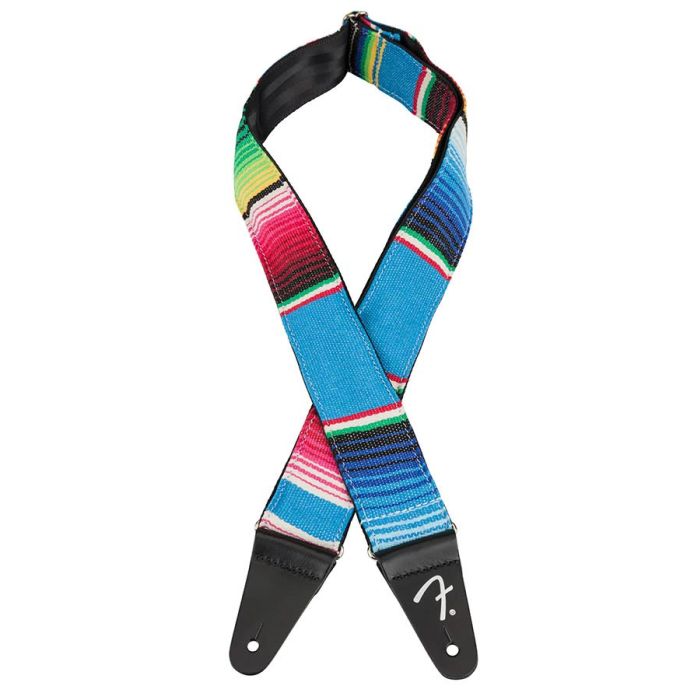 Fender Serape strap, 2", blue multi