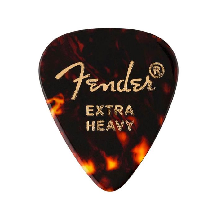 Fender 351 shape tortoise shell picks, extra heavy, 12-pack