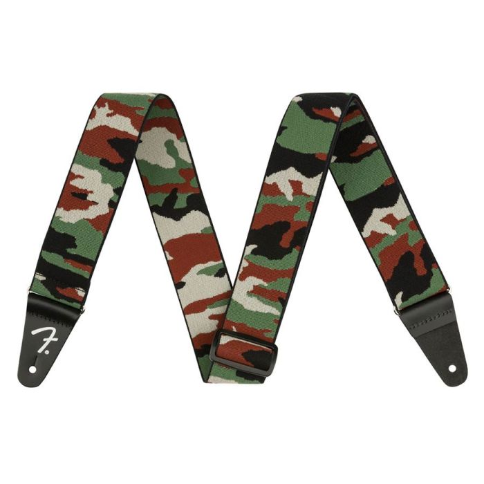 Fender 2" WeighLess strap, camo