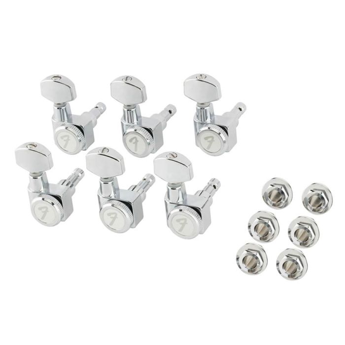 Fender Genuine Replacement Part Locking tuners all short - chrome