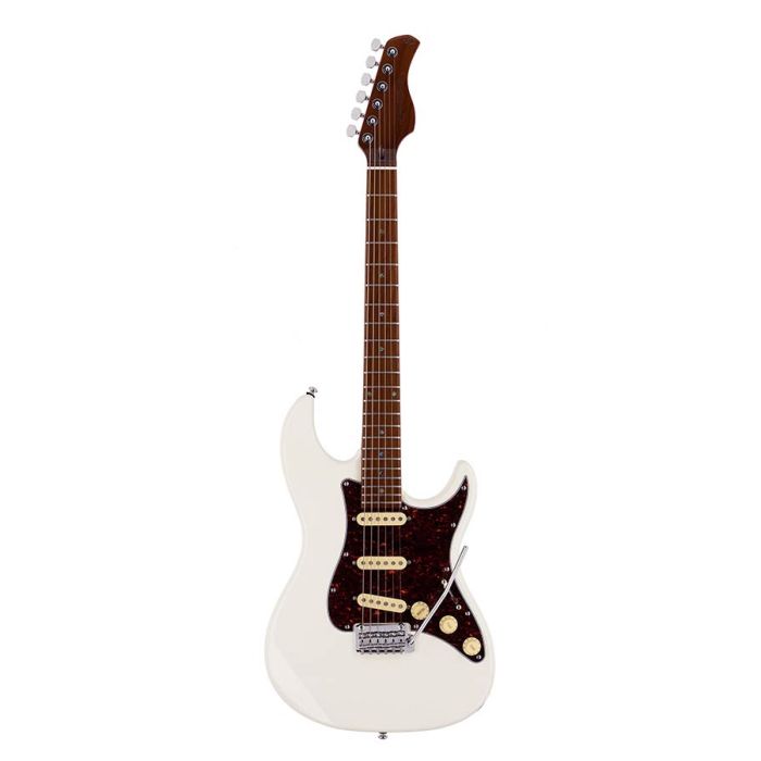 Sire Guitars S7 Vintage Series Larry Carlton electrische gitaar, S Vintage style, elzen body, antique white