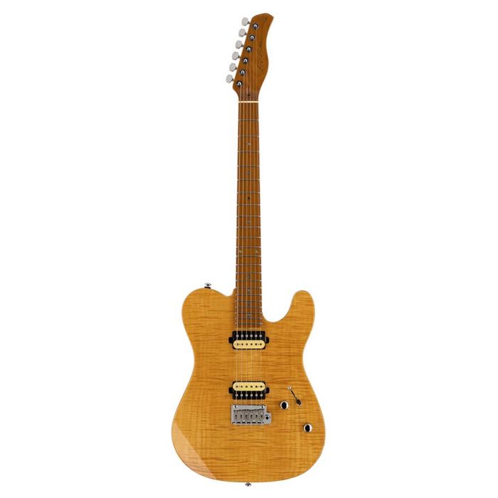 Sire Guitars T Series Larry Carlton electrische gitaar, T-style, elzen body, gevlamde esdoorn top, naturel