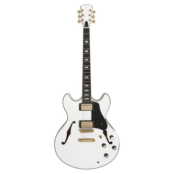 Sire Guitars H Series Larry Carlton electric archtop guitar white