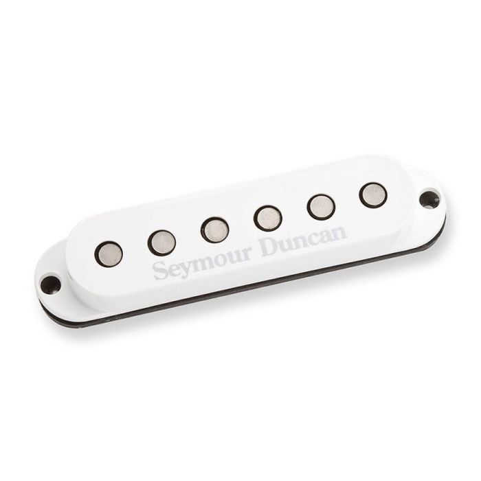 Seymour Duncan single coil pickup SSL-5, Custom Staggered model for ST, neck or bridge, white cap