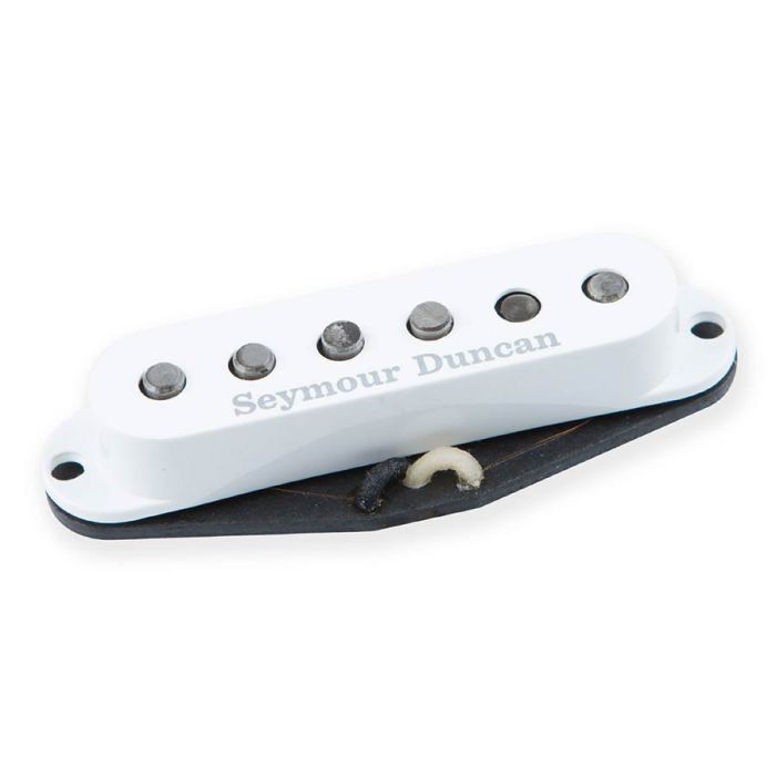 Seymour Duncan single coil pickup SSL-1, Vintage Staggered model for ST, middle RW/RP, white cap