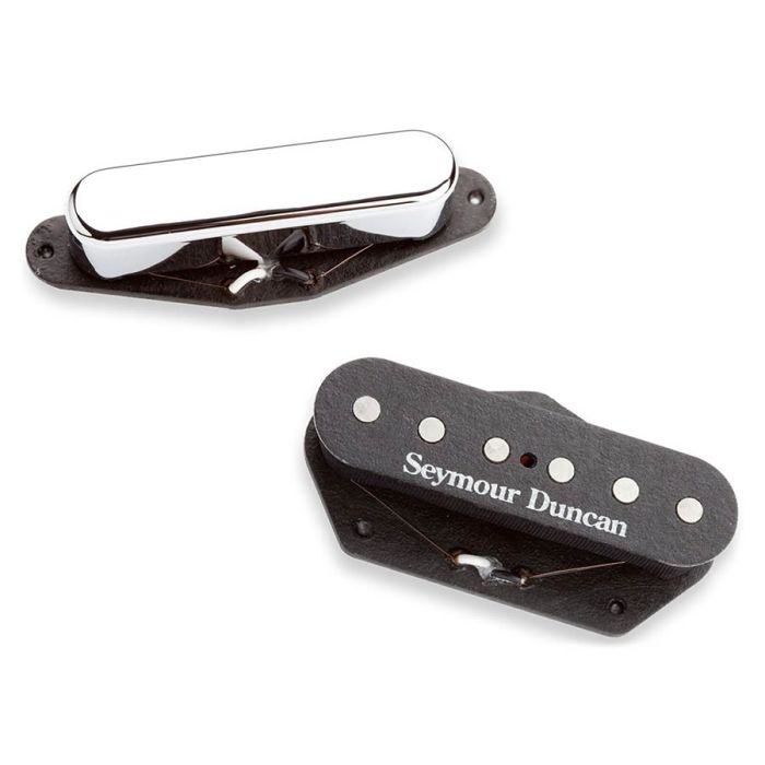 Seymour Duncan Hot Tele set for TE, STR-2 (neck) and STL-2 (bridge), chrome / black