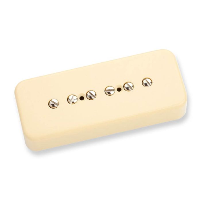 Seymour Duncan single coil pickup SP90-1B, Vintage P90 Soapbar model, bridge, creme