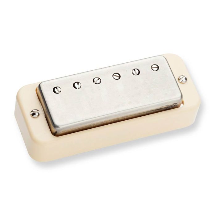 Seymour Duncan humbucker pickup Antiquity II Mini HB, bridge, P90 mounting ring, nickel cover