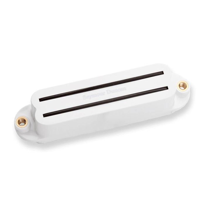 Seymour Duncan humbucker pickup SHR-1B, Hot Rails for ST, bridge, white