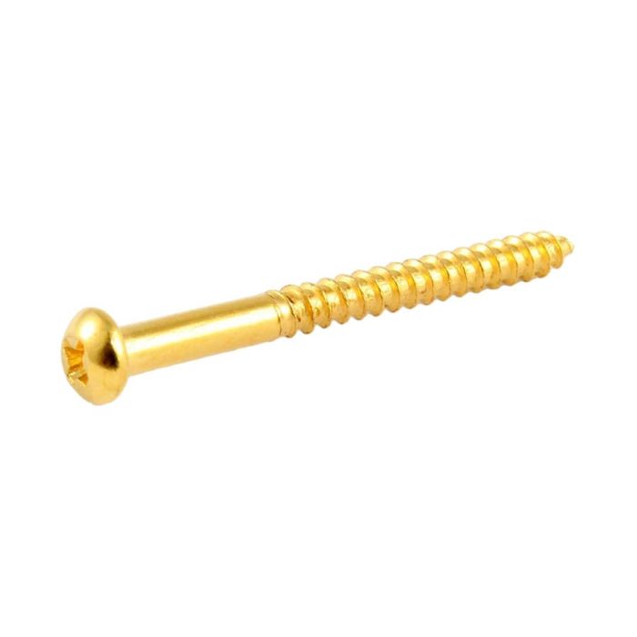 Allparts bass pickup screws, gold, 8pcs