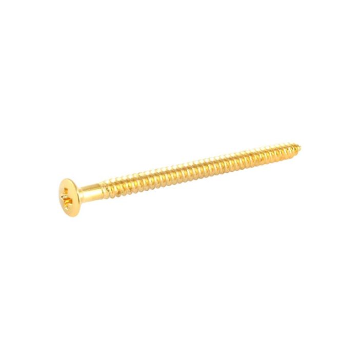 Allparts soapbar pickup mounting screws, gold, 4pcs