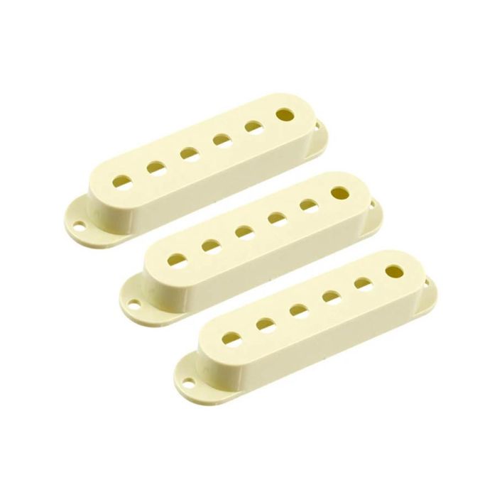 Allparts pickup covers for Stratocaster®, vintage cream, 3pcs