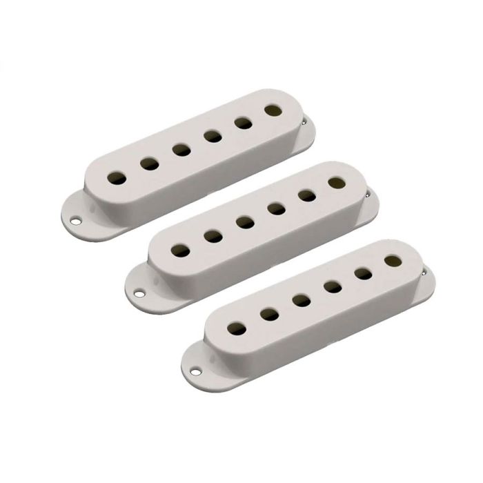 Allparts pickup covers for Stratocaster®, parchment, 3pcs