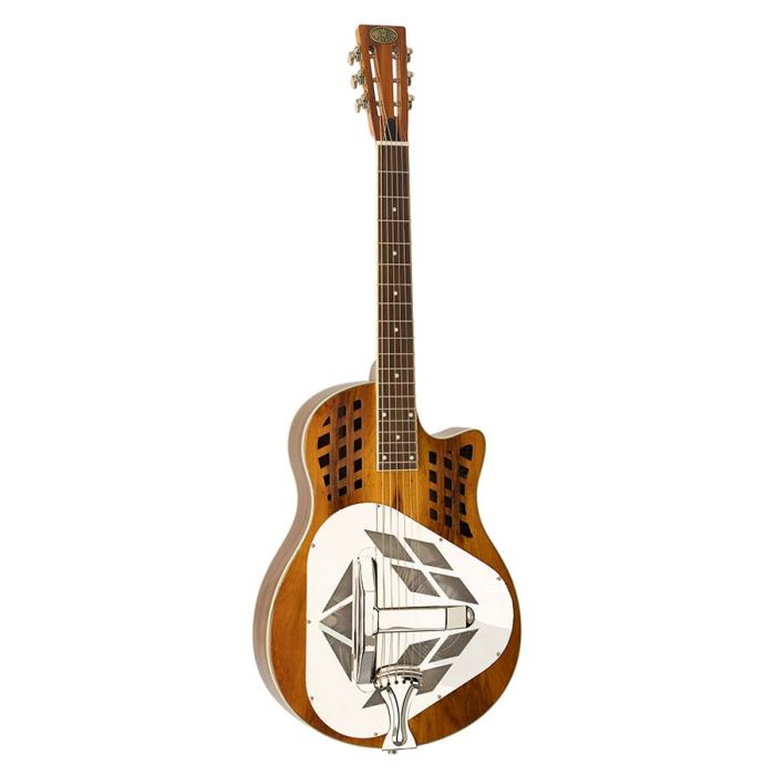 Royall Tri Cone 12 fret resonator KOA 12, wooden body (koa), with softcase