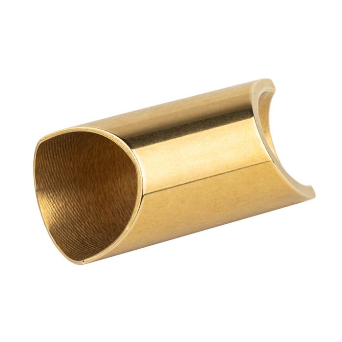 The Rock Slide polished brass ring Nathaniel Murphy signature slide (inside 19 - length 36mm)