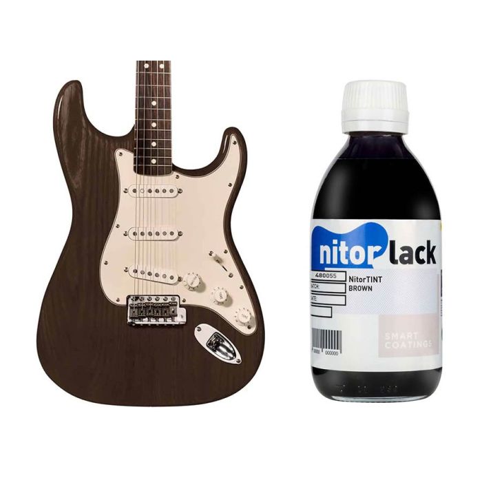 NitorLACK NitorTINT dye brown - 250ml bottle