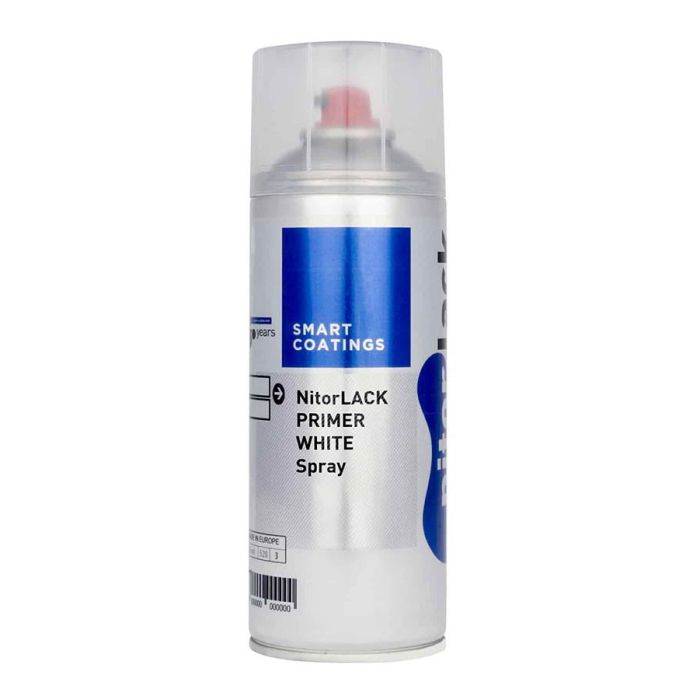 NitorLACK nitrocellulose primer white - 400ml aerosol