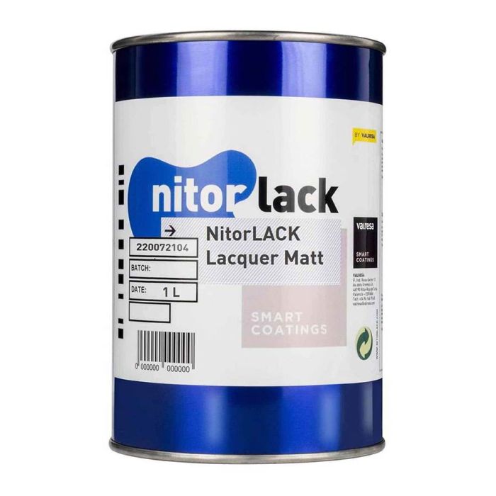 NitorLACK nitrocellulose paint matte clear - 1000ml can