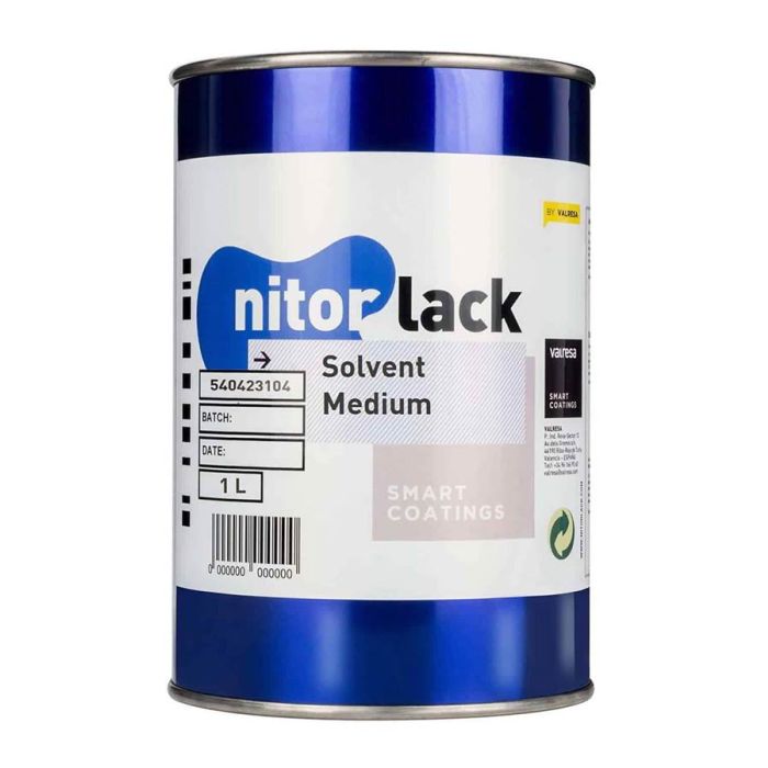 NitorLACK nitrocellulose paint solvent medium - 1000ml can