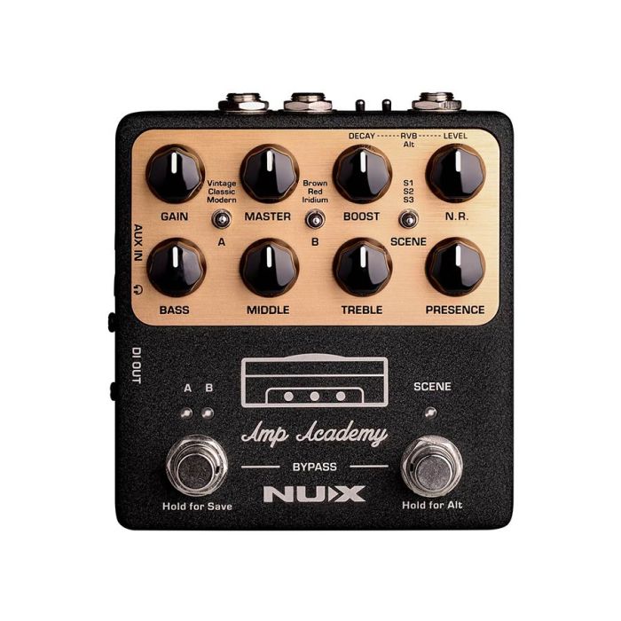 NUX Verdugo Series AMP ACADEMY gitaarversterker simulatie amp modeler IR-loader