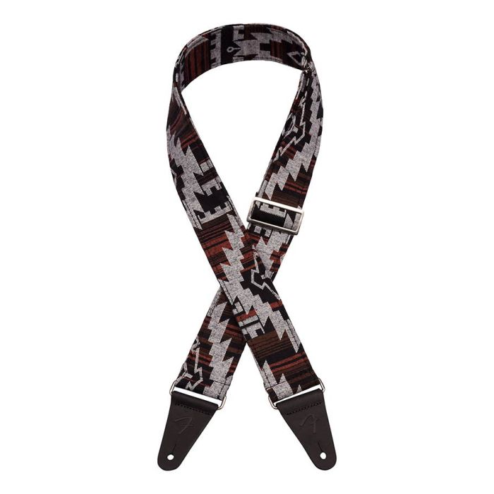 Fender 2" Zion strap, black aztec