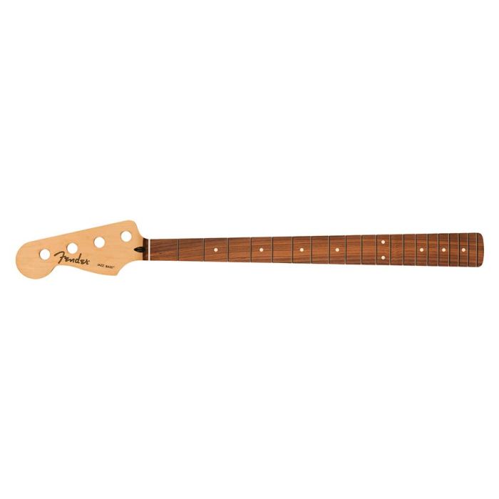 Fender Genuine Replacement Part Player Series Jazz Bass® LH neck, 20 medium jumbo frets, pau ferro, 9.5", modern "c"